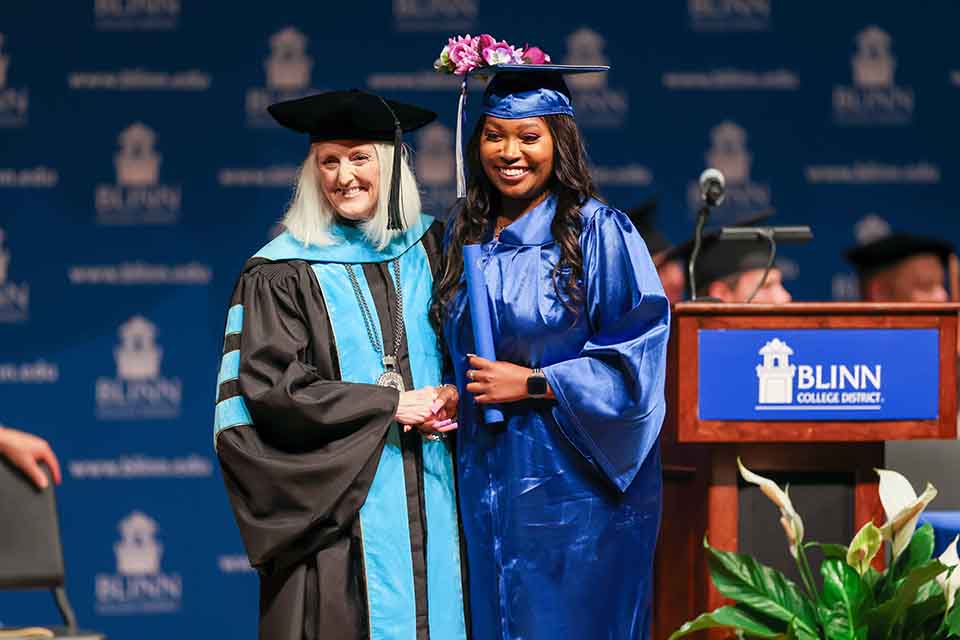 Approximately 1,070 students earned degrees, certificates, and occupational skills awards