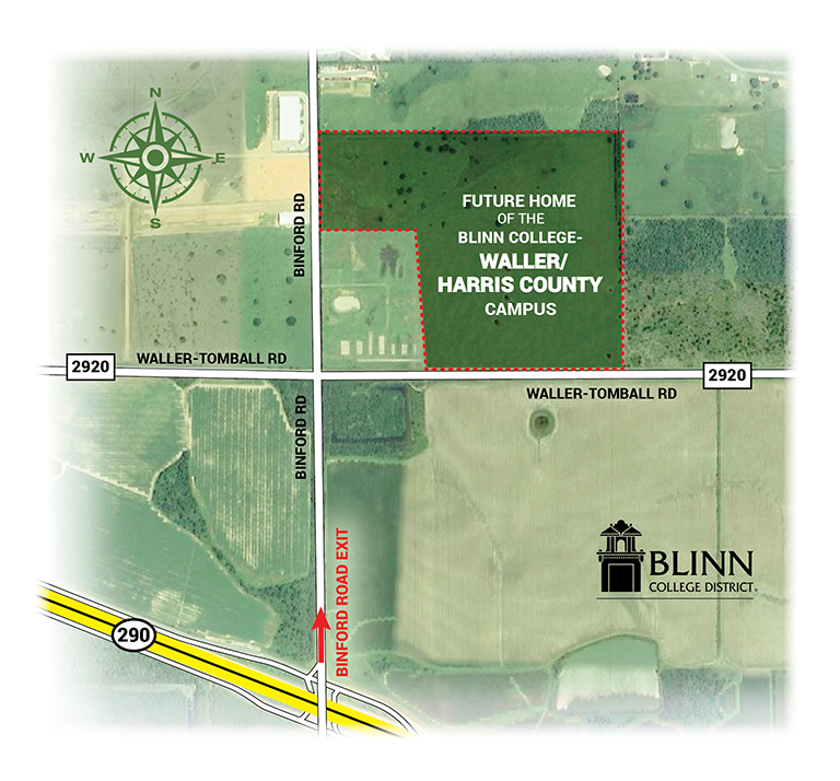 Blinn completes purchase of 100-acre Waller site that will serve as the home of its sixth campus